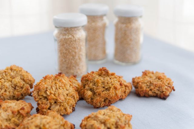 Galletas de quinoa y naranja